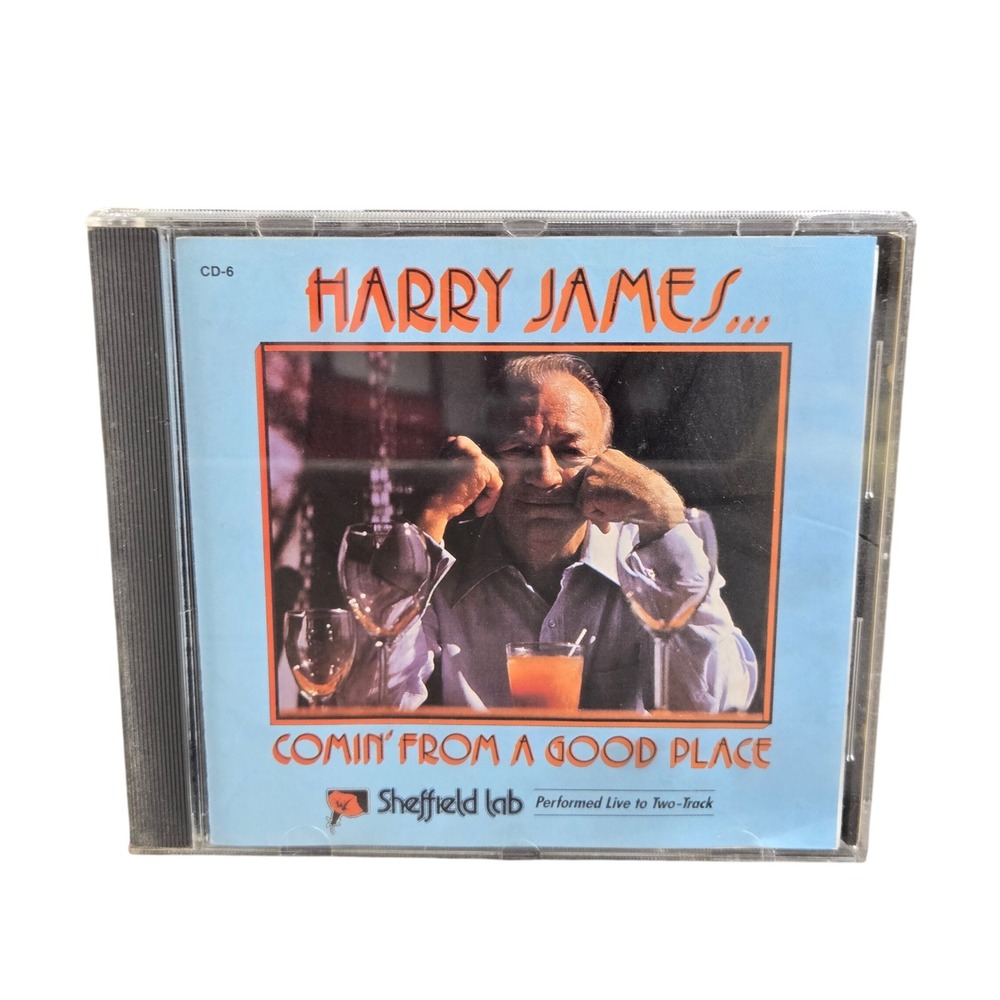 Harry James & His Big Band - Comin' From A Good Place - CD (Sheffield Lab CD-6)
